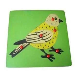 PUZZLE PARTS OF A BIRD
