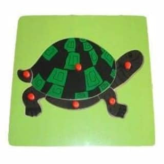 PUZZLE PARTS OF A TURTLE