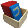 Sandpaper Letters - LowercaseSandpaper Letters - Lowercase - Image 2   Sandpaper Letters – Lowercase