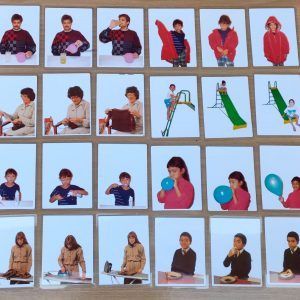 TENSE-SEQUENCING cards