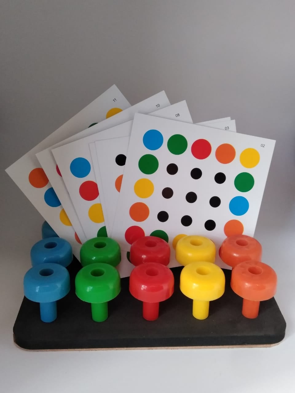 Giant pegboard activity