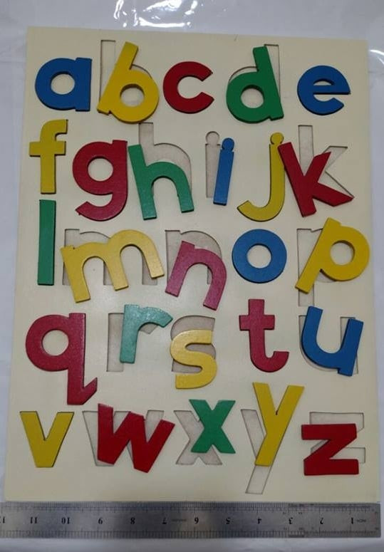 Lower-case Alphabet Puzzle