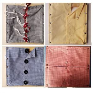 MONTESSORI DRESSING FRAMES – 8 FRAMES
