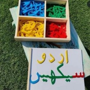 Urdu movable alphabet - alfaz jor tor