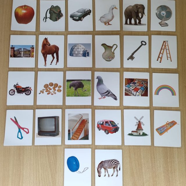 phonic alphabet picture cards sound B