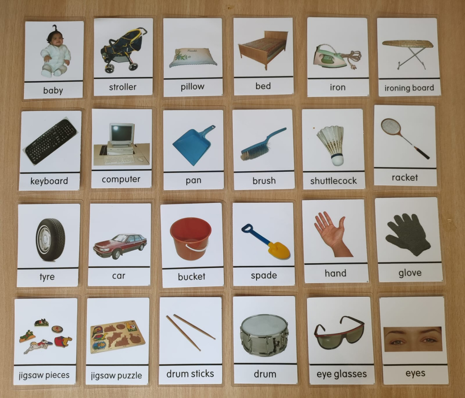 THINGS GO TOGETHER – 2 MATCHING CARDS